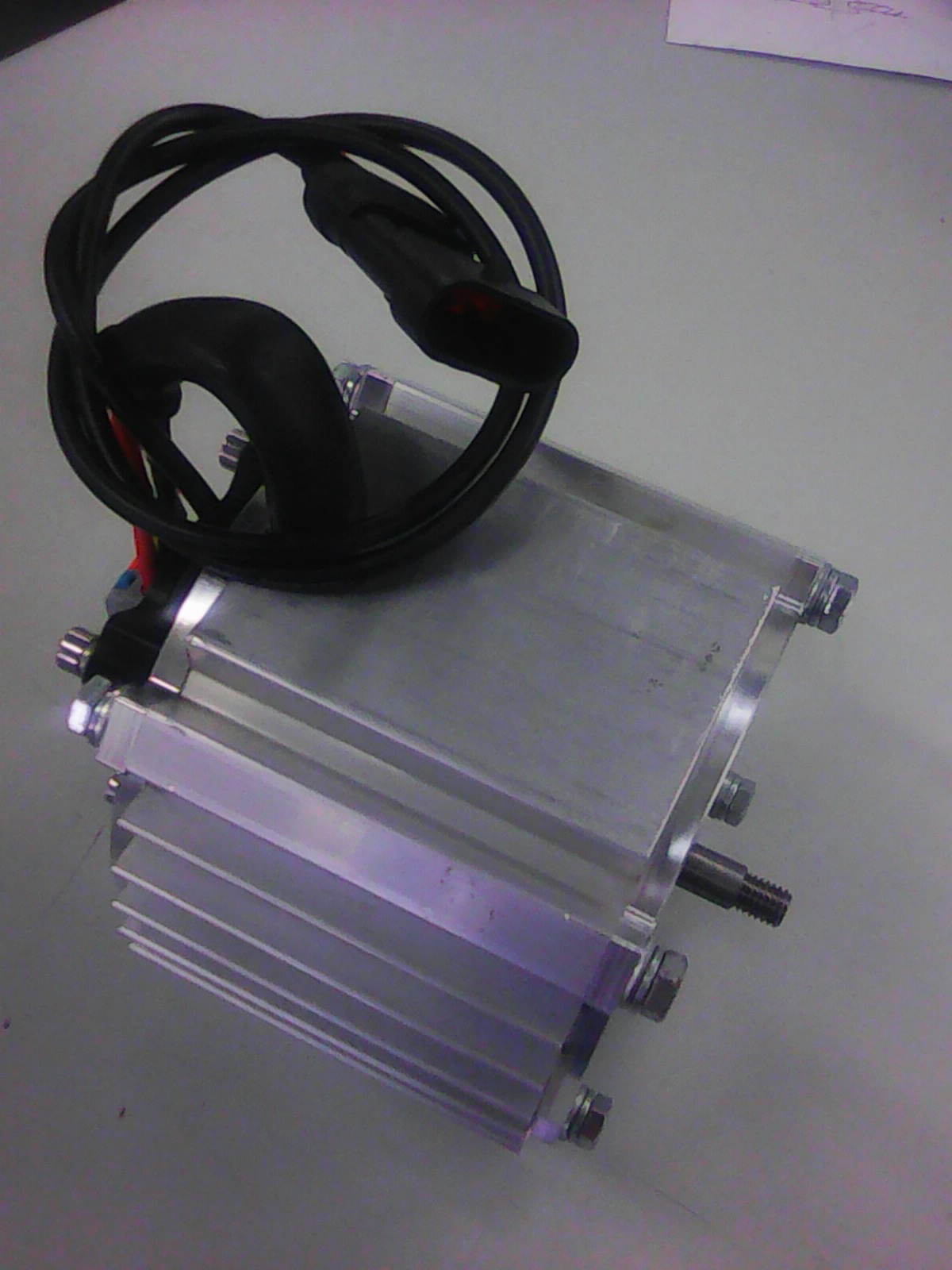 Framed motor